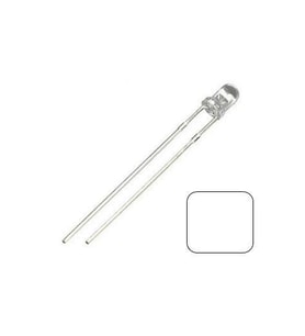 3mm Şeffaf Beyaz Led (100 adet)
