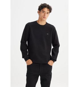 Erkek Baskılı Sweatshirt Black (STD)