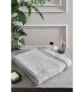 Özdilek -Woven Gri- Süper Yumuşak Büyük Boy Banyo Havlusu (90x150)