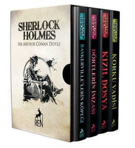 Sherlock Holmes Roman Seti (4 Kitaplık Kutulu Set)