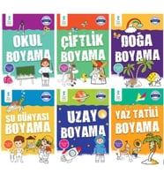 Çocuk Gelişimi Türkçe İngilizce Boyama Seti