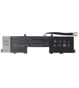 Dell Latitude E7350, TM9HP Notebook Bataryası - Ver.2 (Klavye) (Siyah)