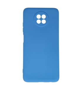 Xiaomi Redmi Note 9 5g Kılıf Nano İçi Kadife Silikon - Mavi
