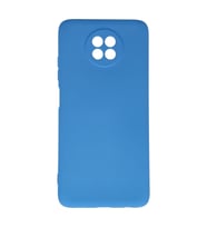 Xiaomi Redmi Note 9 5g Kılıf Nano İçi Kadife Silikon - Mavi