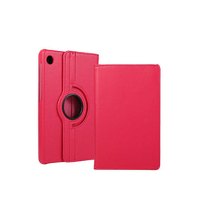 Lenovo Tab M10 TB-328F 3. Jenerasyon Uyumlu Zore Dönebilen Standlı Kılıf (K.Pembe)