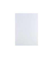 Bafix Eva Düz Renk 2.0 MM 50 x 70 Cm Beyaz 10 Lu (1 Paket 10 Adet Beyaz Eva)