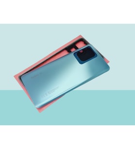 Tkgz - Xiaomi Redmi NOTE 12 PRO PLUS FULL KASA Arka Kapak Batarya Kapağı - MAVİ