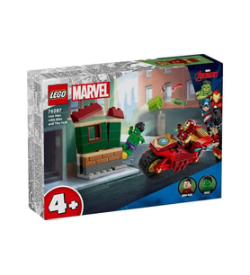 LEGO Super Heroes 76287 Iron Man with Bike and The Hulk