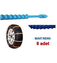 Plastik Kar Buz Araba Zinciri Palet 8'li Set