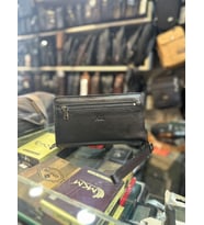 TRG POLO SİYAH HAİKİKİ DERİ EL PORTFÖY CÜZDAN