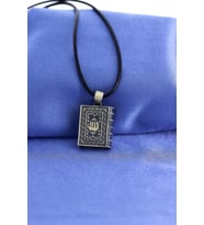 Allah (C.C) Muhammed (A.S.M) İşlemeli Cevşen Erkek Gümüş Kolye