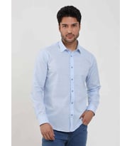 Mavi Erkek Slim Fit Kareli Brent Yaka Uzun Kol Gömlek