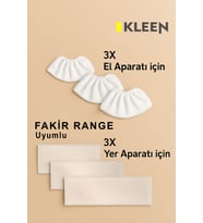 Yedek Bez Seti, Fakir-range Buharlı Temizlik Makinesi için yüksek performans