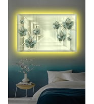 Led Işıklı 3d Dekoratif Hediyelik Tablo