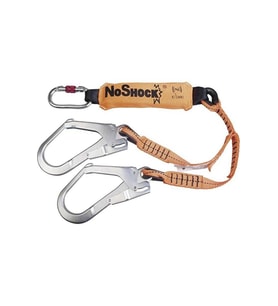 An213100cdd Şok Emicili Çift Bacaklı Halat Lanyard (Çok Renkli)