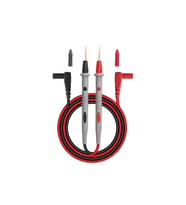 1 Çift Iğne Uçlu Multimetre Probu 1000v 20a Tüm Multimetreler Ile Uyumlu Test Ölçüm Kalosu (Kırmızı)