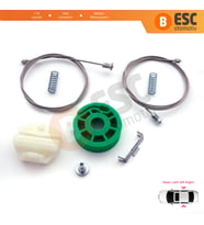 Mercedes E Class W124 S124 1986-1995 4/5 Kapı 1247300346 İçin Elektrikli Arka Cam Kriko Tamir Seti