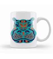 Cute Animals Art Funny Kupa Bardak Porselen