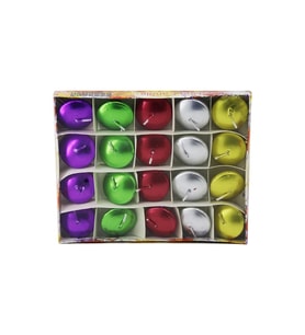 20PCS SUDA YÜZEN MUM BEYAZ - RENKLİ (5343)