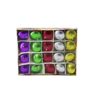 20PCS SUDA YÜZEN MUM BEYAZ - RENKLİ (5343)