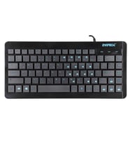 Everest KB-410 Siyah USB Q Mini Kablolu Klavye