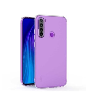 Xiaomi Redmi Note 8 Kılıf Kamera Korumalı Süper Silikon Kapak (Renksiz)