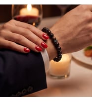 Oniks Doğal Taş Erkek Bileklik EBLK-500