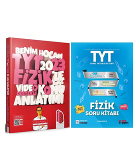 Benim Hocam 2023 TYT Fizik Konu ve Metin Soru Bankası Seti 2 Kitap