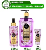 Pure El Vücut Kremi, Duş Jeli Vücut Spreyi