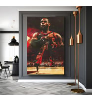 Lebron James Kanvas Tablo