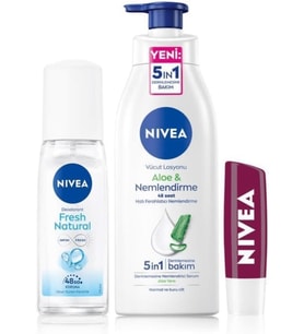 Kişisel Bakım Seti,Banyo Terliği Hediye,Vücut Losyonu,Dudak Bakım,Pump Sprey Deodorant