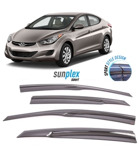 HYUNDAI ELANTRA V 2011-2017 İçin Cam Rüzgarlığı 4 Parça 1.SINIF