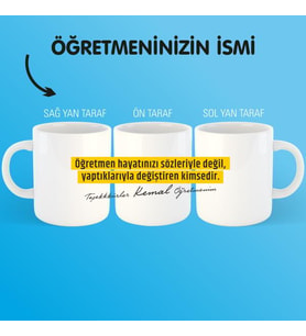 Öğretmenler Günü  Kupa Bardak-13