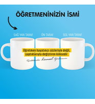 Öğretmenler Günü  Kupa Bardak-13