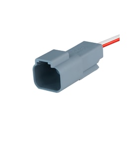 DT04-2P Dişi Konnektör 2 Pin Kablolu