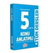 Editör 5.Sınıf Tüm Dersler Vip Konu Anlatımlı