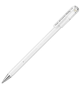 Pentel Hybrid Milky Pastel Jel Roller Kalem 0.8mm BEYAZ 