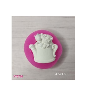 YY0726 Sulama Kabında Çiçek Silikon Kalıp