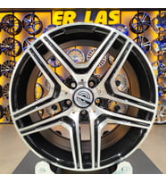 4 Adet EXP-HBC0029 8*17 5*112 ET35 66.6 BLACK JANT (Takım)