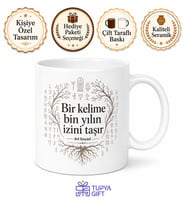 Dilbilimciye Hediye Etimoloji Kelime Kökeni Gramer Ölü Diller Kupa Bardak