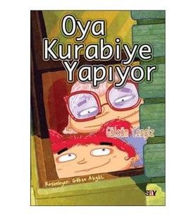 Oya Kurabiye Yapıyor (Renkli Resimli Büyük Boy)