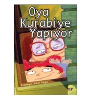 Oya Kurabiye Yapıyor (Renkli Resimli Büyük Boy)