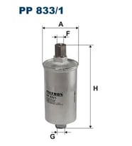 FILTRON PP8331 Yakit Filtresi 7758886