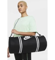 Nike Heritage Duff 30 LT Unisex (53,5cm x 25,5cm x 25,5cm) Günlük Stil Çanta Siyah
