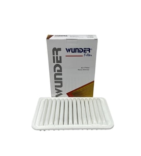 Wunder Suzuki Splash 1.2 63-66-69 Kw 2008-2014 Büyük Tip Hava Filtresi (Beyaz-Gri)