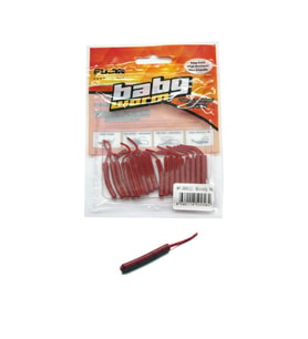 Fujin Baby Worm 5.2 cm Floating LRF Silikonu Bloody Red