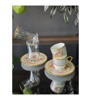truva 2 kişilik kahve ve çay seti