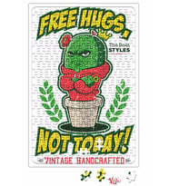 Free Hugs Not Today Puzzle 240 Parça Yapboz