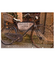 Bisiklet Garden Cafe Puzzle 240 Parça Yapboz