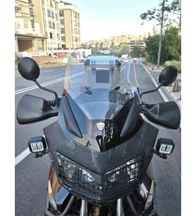 MOTOCAM Honda Varadero XL 1000 Ön Cam 2004-2011 Model 48cm Şeffaf Renkli 4mm